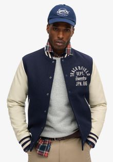 Product image of superdry ქურთუკი Varsity chain stitch bomber