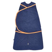 Product image of Halo Swaddle Navy/Orange საძილე ტომარა