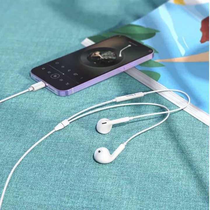 hoco-m111-max-primero-digital-headset-ip-earphones-white-photo-3