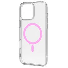 Product image of Mobile Phone Case/ Celly GELSKINMAG For iPhone 16 Pro Max With Magsafe case Transparent/Pink