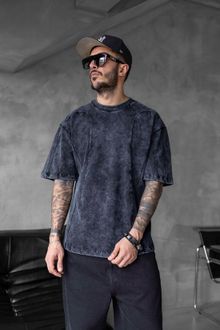 Product image of Zeober Washed Black T-Shirt მამაკაცის მაისური