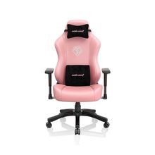 Product image of AndaSeat, Phantom 3 AD18Y-06-P-PV, L Size, PVC Leather, Pink Edition, 1D Armrest, Steel Frame, Large Lumbar Pillow (Stylish Gami გეიმერული სავარძელი