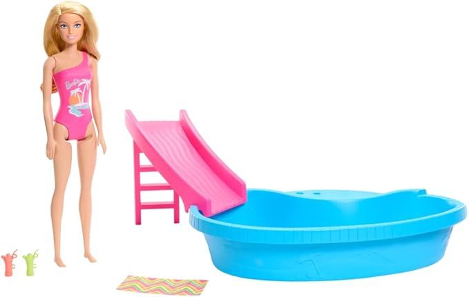 mattel-hrj74-barbie-pool-with-doll-barbis-satamasho-nakrebi-photo-2