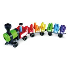 Product image of Hape RAINBOW COUNTING TRAIN ასაწყობი მატარებელი