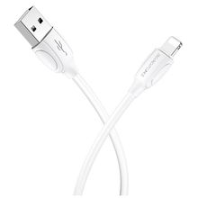 Product image of BOROFONE BX19 Benefit charging data cable for Lightning White