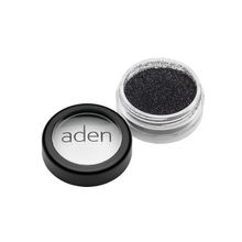 Product image of Aden Glitter Powder 04 Glitter Black თვალის ჩრდილი