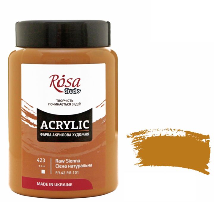 rosa-studio-raw-sienna-400ml-akrilis-saghebavi