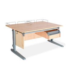 Product image of სამეცადინო მაგიდა ერგო ეკო 120, ტუმბო TCH 04 და უკანა თარო