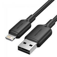 Product image of VENTION LAMBF USB 2.0 Type-A Male to Lightning Male 2.4A მობილურის კაბელი 1მ