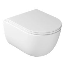 Product image of დასაკიდი უნიტაზი თავსაფრით GALASSIA Dream new white 52x36 სმ
