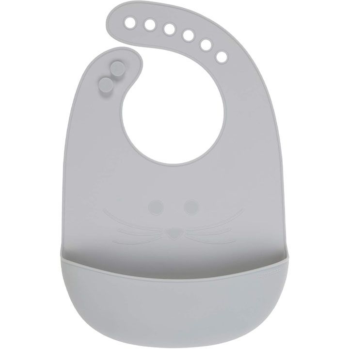 lassig-silicone-bib-little-chums-mouse-bavshvis-tsinsafari