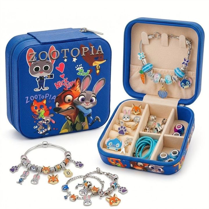 zootopia-jewelry-box-diy-bracelets-set-sabavshvo-samkaulebis-nakrebi-da-organaizeri-zootopia