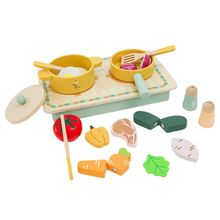 Product image of სამზარეულოს ნაკრები ხის სათამაშოები