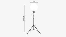 Product image of PF-33 Professional Photography ლედ განათება (33სმ)+შტატივი (2.10სმ)