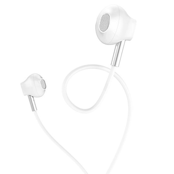 hoco-m57-sky-sound-universal-earphones-with-mic-white-photo-2