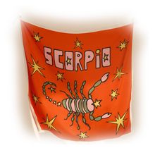 Product image of აბრეშუმის ზოდიაქოს შარფი- Escorpio