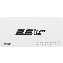 Product image of სვიჩი 2E SF108C POWERLINK SWITCH 8XFE, UNMANAGED, WHITE