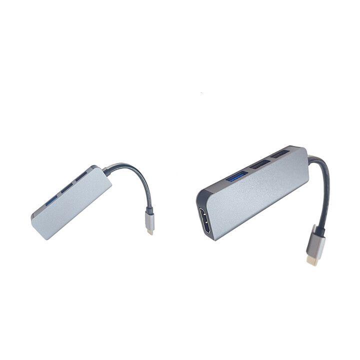kingda-kdhub5016-4in1-gadamqvani-habi-usb-c-to-hdmi-4k-usb-charging