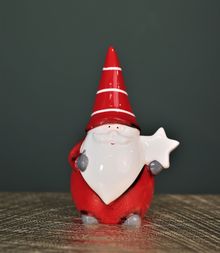 Product image of საახალწლო დეკორ ფიგუა თვლის ბაბუა 12*10*19.5სმ