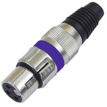 Product image of OMNITRONIC XLR plug 3pin კაბელის შემაერთებელი
