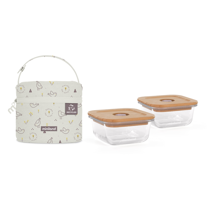 miniland-pack-2-go-ecosquare-chick---konteinerebis-nakrebi