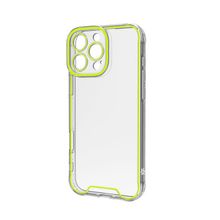Product image of Mobile Phone Case/ Celly GLOW For iPhone 16 Pro Transparent/Green