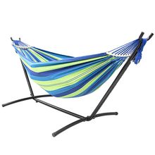 Product image of ჰამაკი რკინის სადგამით EZO ლურჯი 107x260სმ
