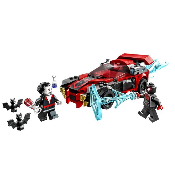 lego-miles-morales-vs-morbius-mails-moralesi-morbiusis-tsinaaghmdeg