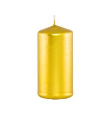 Product image of სანთელი მეტალიკი  4სმ X 6სმ სხვადასხვა ფერის