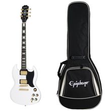 Product image of Epiphone Inspired by Gibson SG Custom - 2-Hum- Alpine White with Premium Gig Bag ელექტრო გიტარა