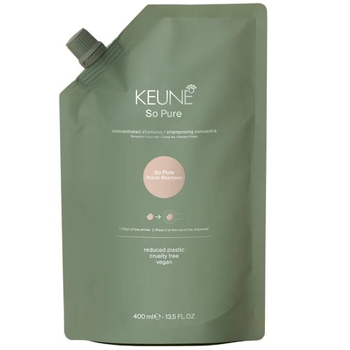 keune-gluvi-so-pure-polish-shampoo-refill-400ml-tmis-shampuni