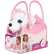 Product image of Jakks Pacific Disney Princess Style რბილი სათამაშო ლეკვი ჩანთაში