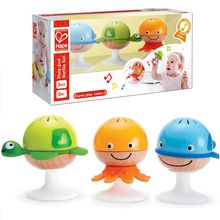 Product image of Hape ხის სათამაშო Stay-put Rattle Set