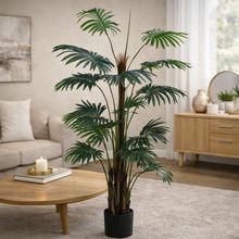 Product image of ხელოვნური პალმა ქოთანში 1,9MA – მაღალი დეკორატიული ინტერიერის მცენარე 200 სმ