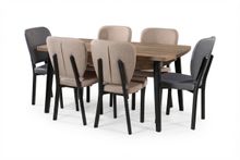 Product image of COMFORT ROOM თურქული გასაშლელი მაგიდა 160*90-ზე და 6 სკამი