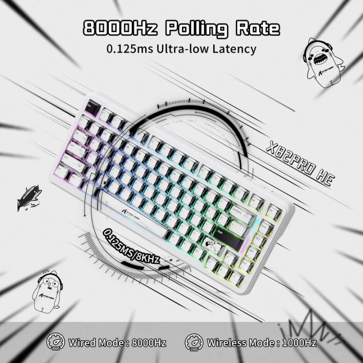 attack-shark-keyboard-magnetic-x82-pro-8khz-gaming-klaviatura-photo-3