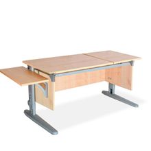 Product image of სამეცადინო მაგიდა ერგო ეკო 75/40 გვერდითა თაროთი