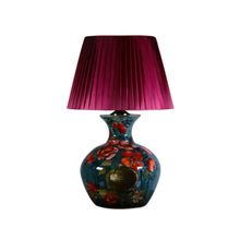 Product image of EBRA ხელით მოხატული, მოჭიქურებული მაგიდის სანათი