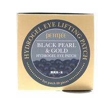 Product image of PETITFEE ჰიდროგელის თვალის პატჩები შავი მარგალიტით და ოქროს ექსტრაქტით