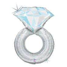 Product image of ბუშტი ბრჭყვიალა ბეჭედი 97სმ