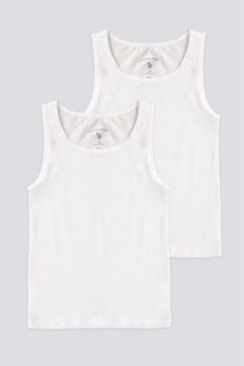 Product image of US POLO ASSN US1673 V1 გოგოს მაისური 2 ცალი (თეთრი)