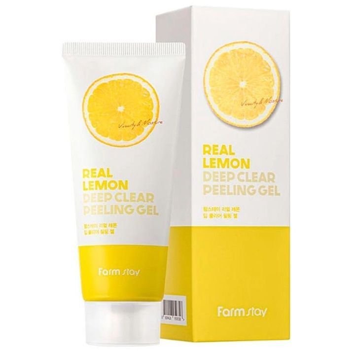 farm-stay-real-lemon-deep-clear-peeling-gel-sakhis-pilingi-qvela-tipis-kanistvis-100ml-photo-2