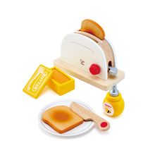 Product image of Hape ხის სათამაშო ტოსტერი Pop-up Toaster Set