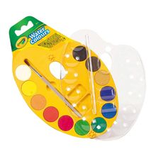 Product image of Crayola აკვარელის საღებავები ფუნჯით