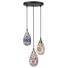 Product image of AIMON GROUP MOSAIC C1010/3 3XE27 60W საკიდი ჭაღი