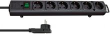 Product image of დამაგრძელებელი 6 Brennenstuhl 2მ ამომრთველი შავი Comfort Line Plus