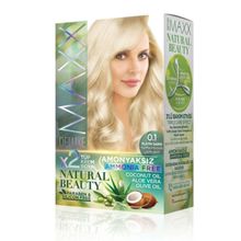 Product image of MAXX DELUXE NATURAL BEAUTY თმის საღებავი უამიაკო 0.1