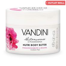 Product image of Vandini Nutri სხეულის კარაქი მშრ. კანის პიონის ყვავილი და არგანის ზეთი 200მლ