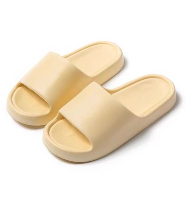 qalis-chusti36-37womens-macaron-color-bread-shape-bathroom-slippersyellow36-37
