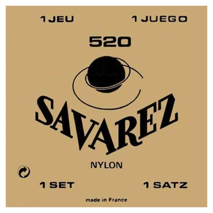 savarez-strings-for-classic-guitar-traditional-concert-520-klasikuri-gitaris-simi